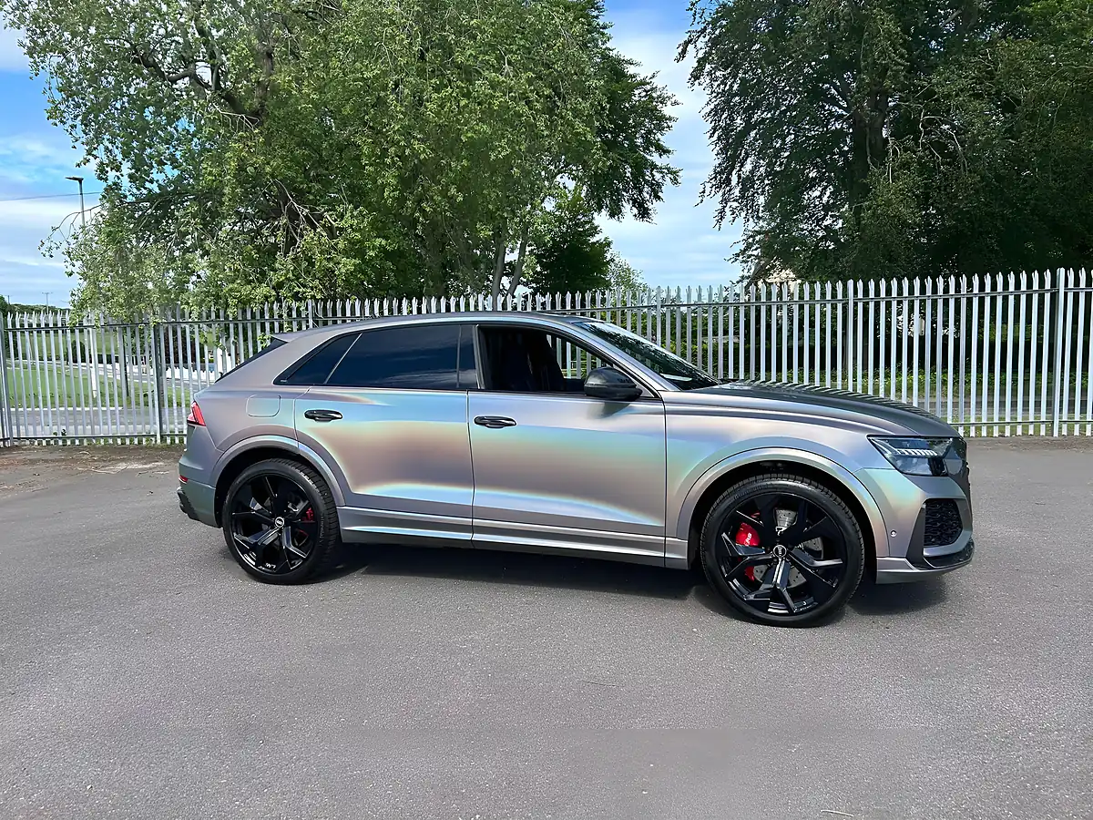 Used 2021 Audi RSQ8 Carbon Black Blue - Interior and Exterior details 4