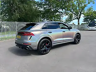 Used 2021 Audi RSQ8 Carbon Black Blue - Interior and Exterior details 5