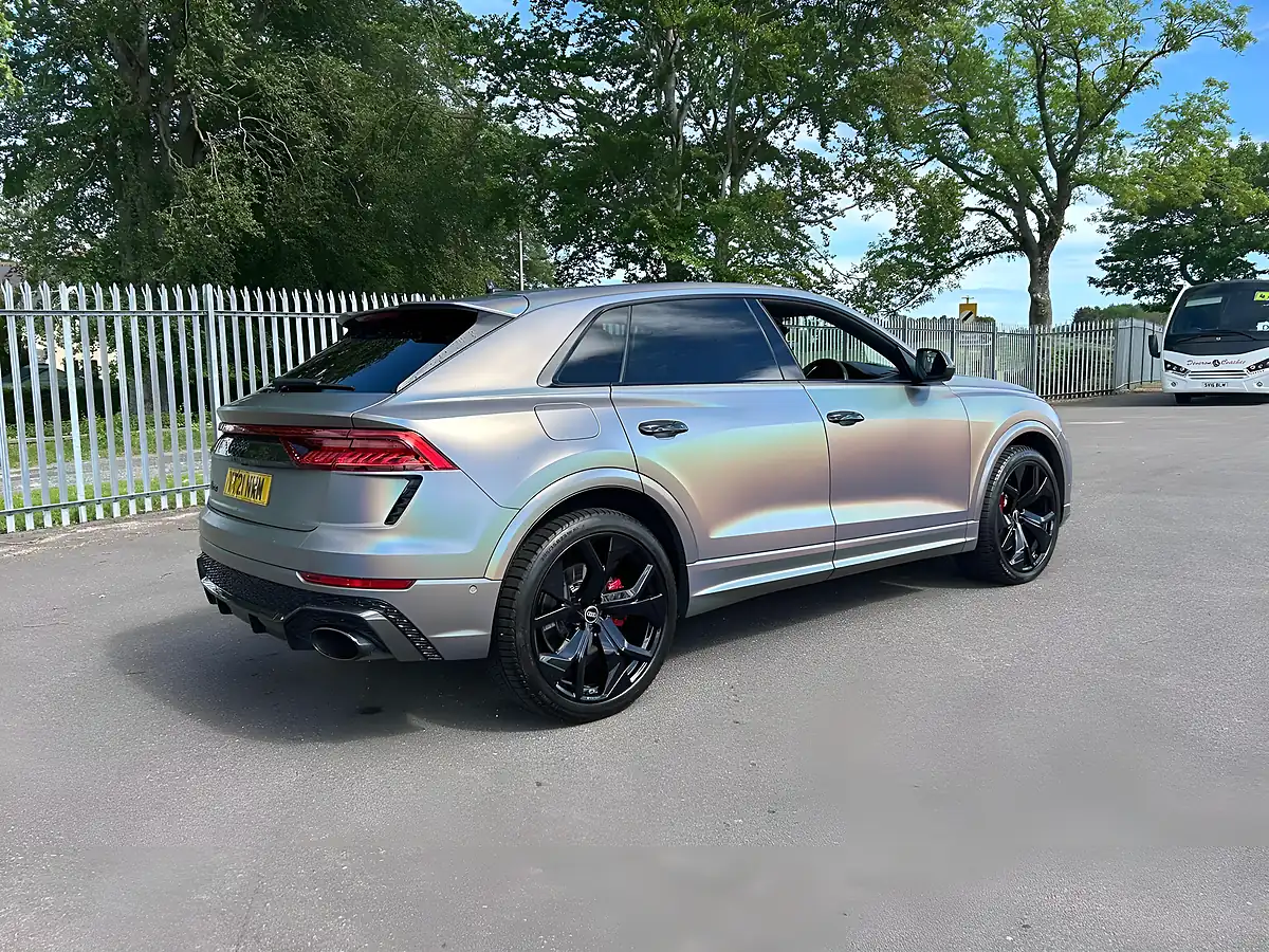 Used 2021 Audi RSQ8 Carbon Black Blue - Interior and Exterior details 5