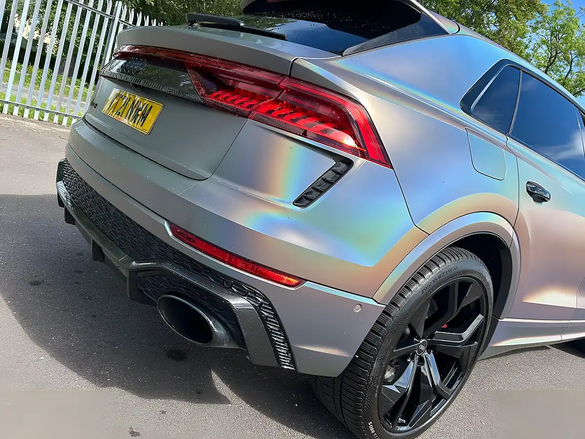 Used 2021 Audi RSQ8 Carbon Black Blue - Interior and Exterior details 6