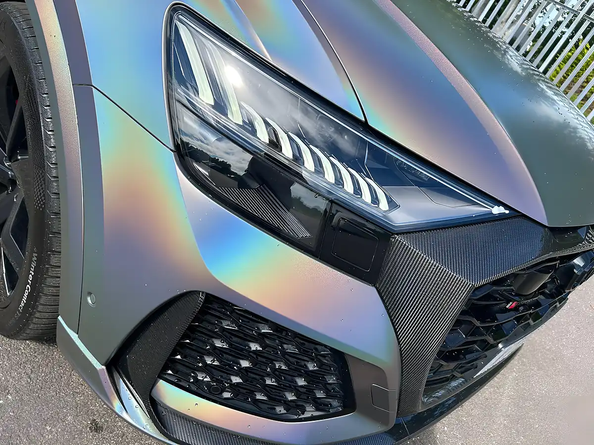 Used 2021 Audi RSQ8 Carbon Black Blue - Interior and Exterior details 8