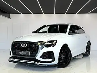Used 2021 Audi RSQ8 Quattro White - Interior and Exterior details 2