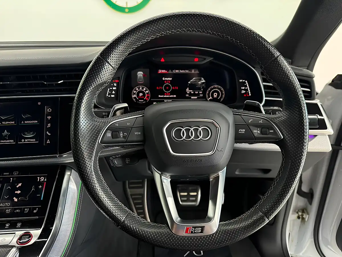 Used 2021 Audi RSQ8 Quattro White - Interior and Exterior details 8
