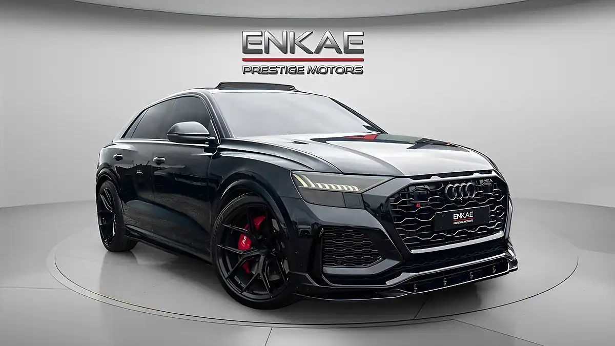 Used 2021 Audi RSQ8 Vorsprung Black - Front View