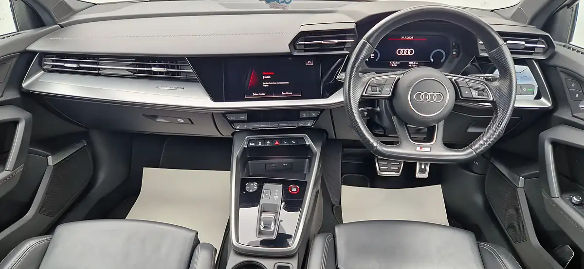Used 2021 Audi S3 Quattro White - Interior and Exterior details 14