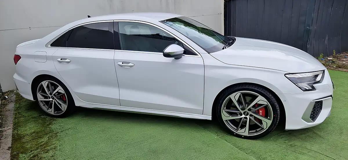 Used 2021 Audi S3 Quattro White - Interior and Exterior details 4