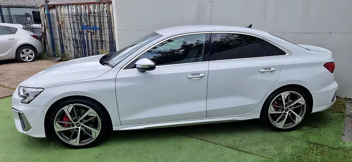 Used 2021 Audi S3 Quattro White - Interior and Exterior details 6