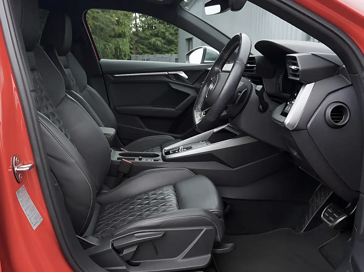 Used 2021 Audi S3 S Tango Red - Interior and Exterior details 11