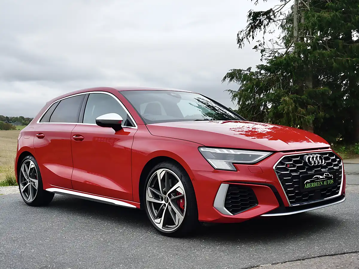 Used 2021 Audi S3 S Tango Red - Interior and Exterior details 15