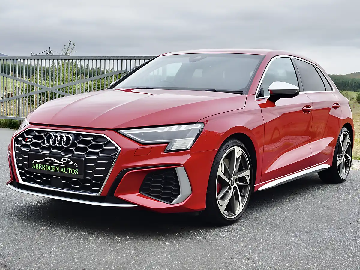 Used 2021 Audi S3 S Tango Red - Interior and Exterior details 3