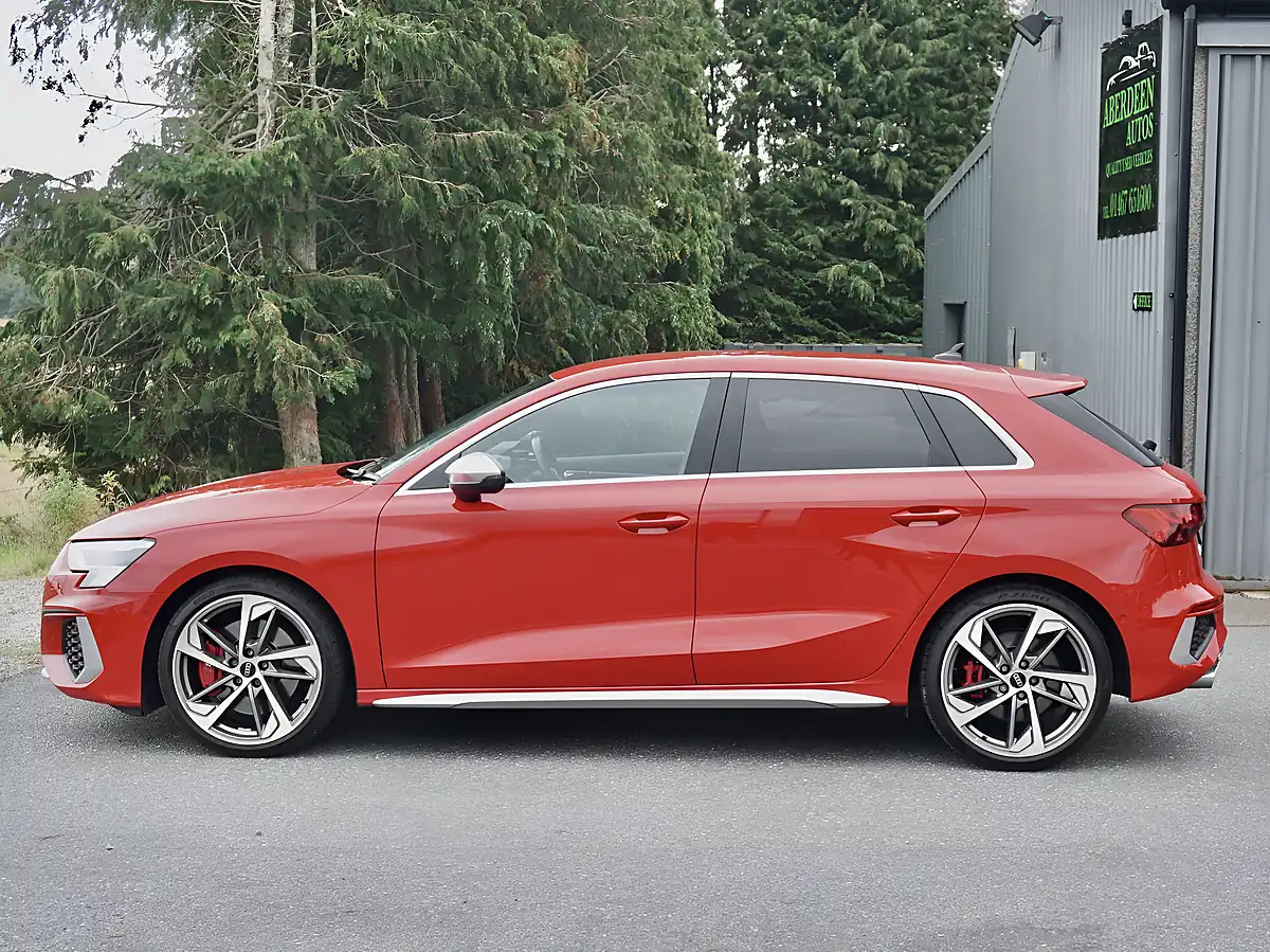 Used 2021 Audi S3 S Tango Red - Interior and Exterior details 7