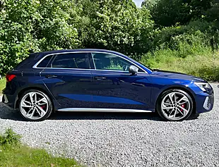 Used 2021 Audi S3 Sportback Blue - Interior and Exterior details 2