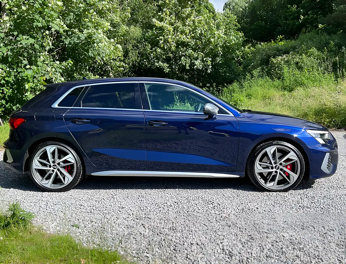Used 2021 Audi S3 Sportback Blue - Interior and Exterior details 2