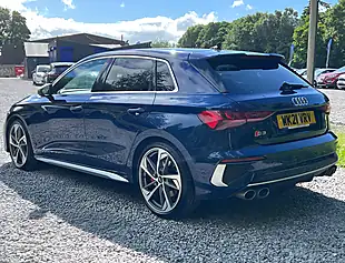 Used 2021 Audi S3 Sportback Blue - Interior and Exterior details 5