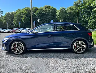 Used 2021 Audi S3 Sportback Blue - Interior and Exterior details 6