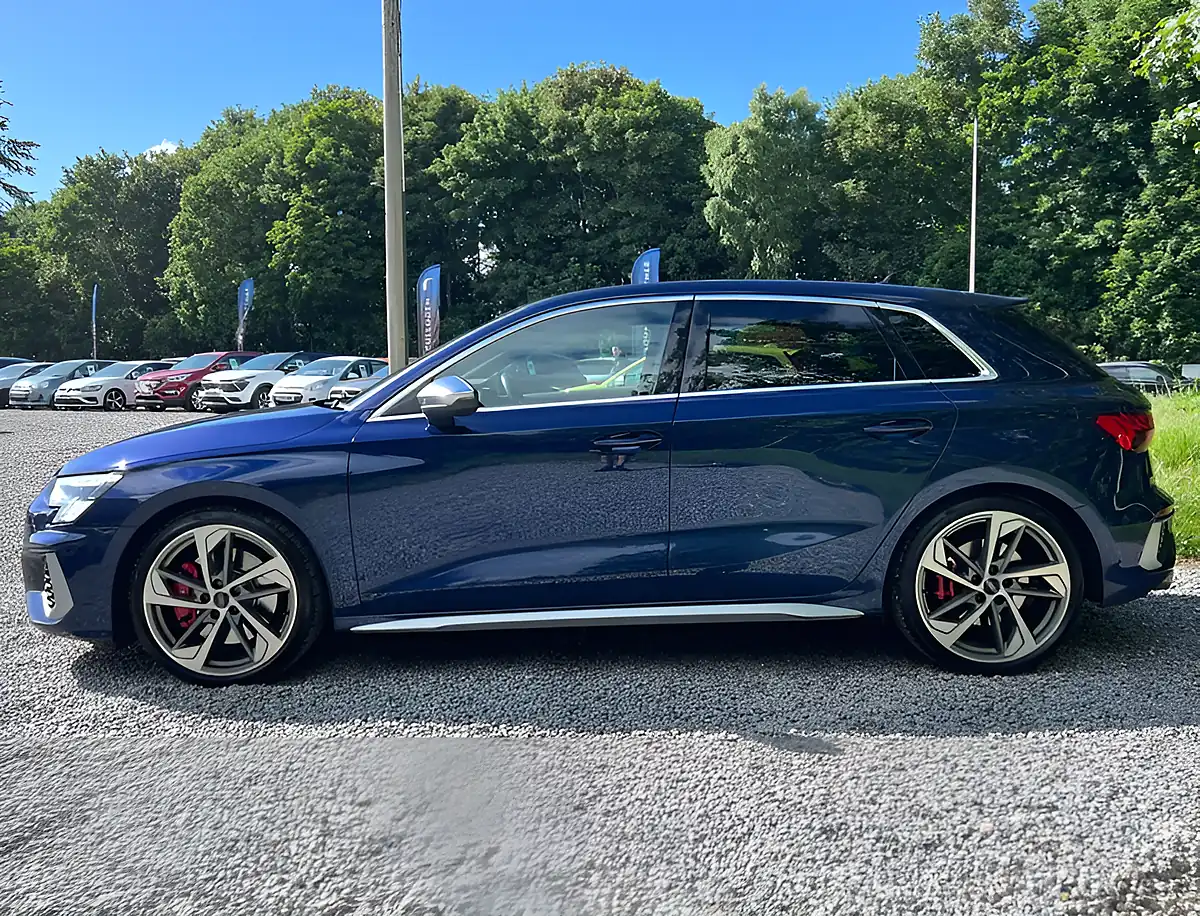 Used 2021 Audi S3 Sportback Blue - Interior and Exterior details 6