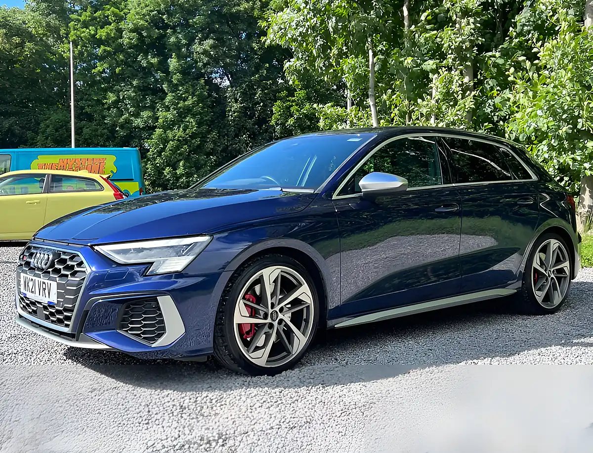 Used 2021 Audi S3 Sportback Blue - Interior and Exterior details 7