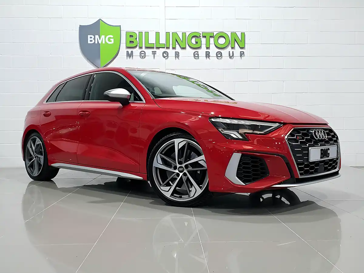 Used 2021 Audi S3 Sportback Red - Front View