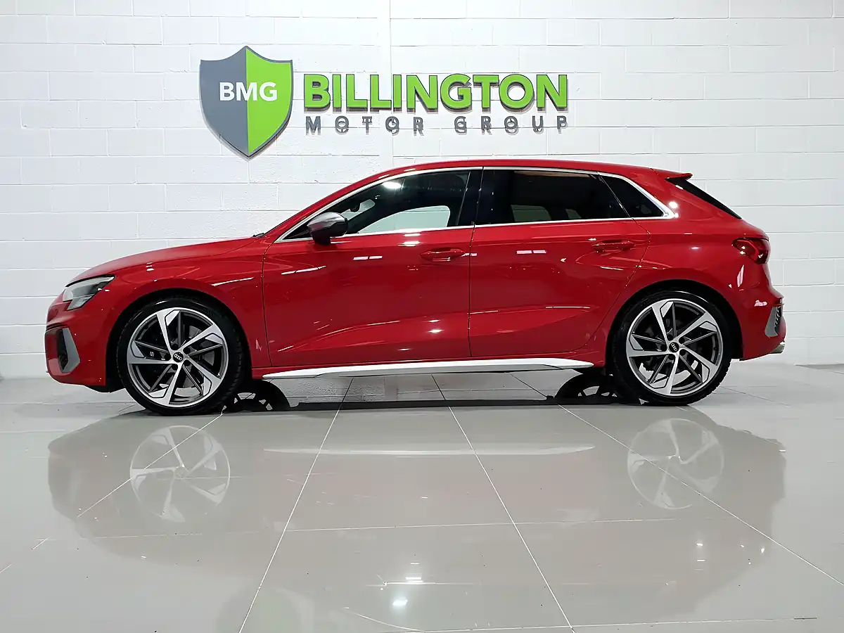 Used 2021 Audi S3 Sportback Red - Interior and Exterior details 4