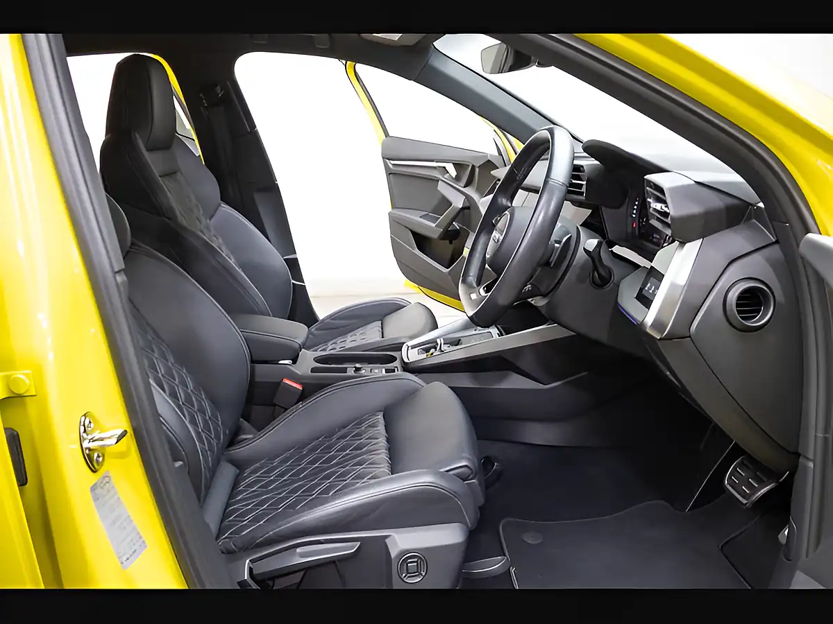 Used 2021 Audi S3 Sportback Yellow - Interior and Exterior details 10