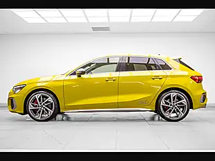 Used 2021 Audi S3 Sportback Yellow - Interior and Exterior details 2