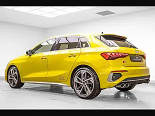 Used 2021 Audi S3 Sportback Yellow - Interior and Exterior details 4