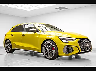 Used 2021 Audi S3 Sportback Yellow - Interior and Exterior details 8