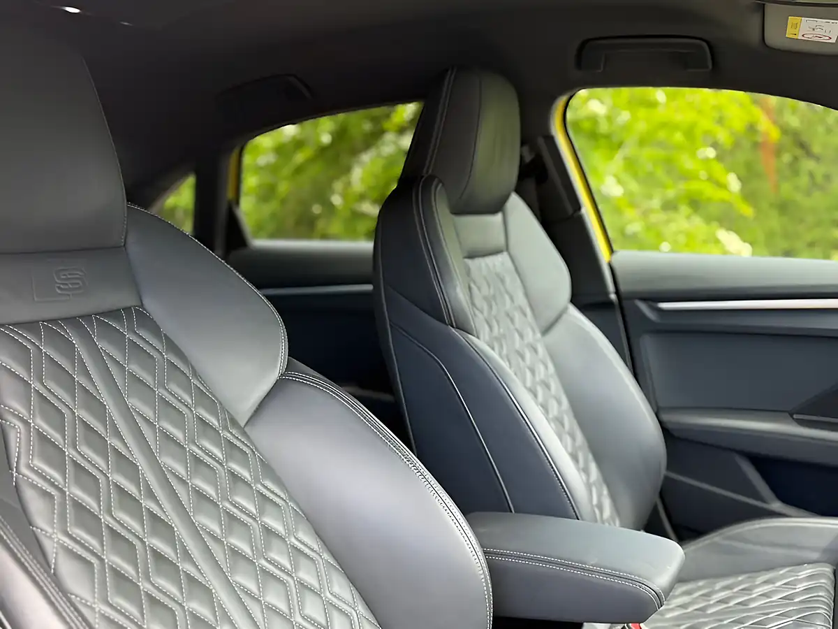 Used 2021 Audi S3 Yellow - Interior and Exterior details 11