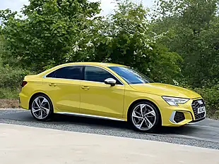 Used 2021 Audi S3 Yellow - Interior and Exterior details 12