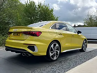 Used 2021 Audi S3 Yellow - Interior and Exterior details 2