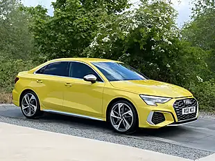 Used 2021 Audi S3 Yellow - Interior and Exterior details 3