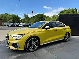Used 2021 Audi S3 Yellow - Interior and Exterior details 6
