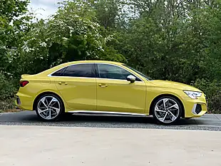 Used 2021 Audi S3 Yellow - Interior and Exterior details 9