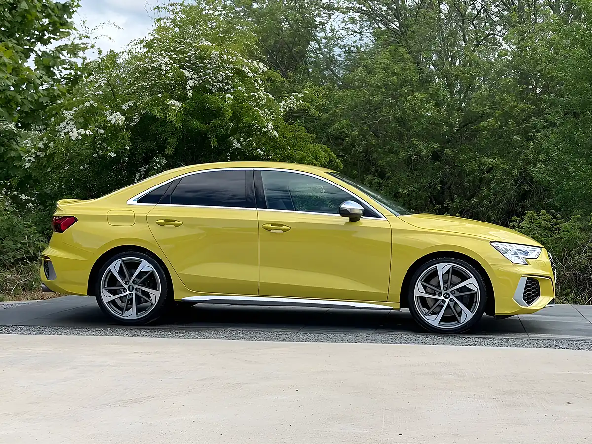 Used 2021 Audi S3 Yellow - Interior and Exterior details 9