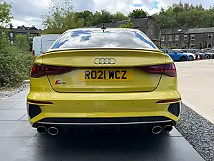Used 2021 Audi S3 Yellow - Interior and Exterior details 10