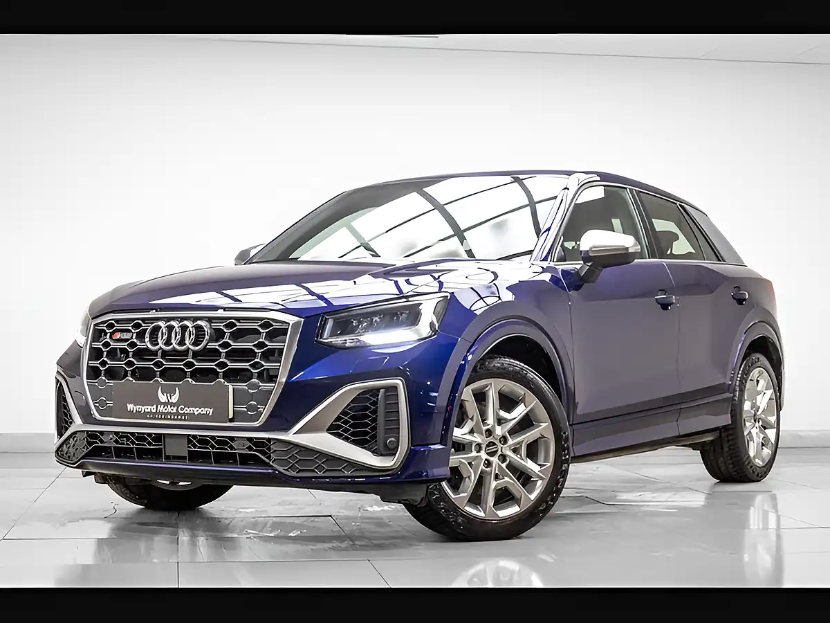 Used 2021 Audi SQ2 S Blue - Front View