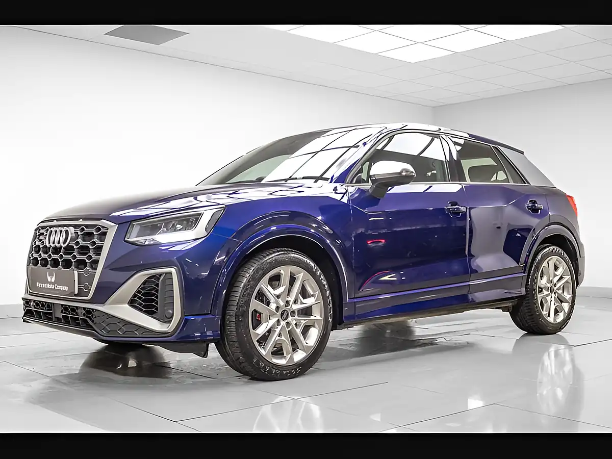 Used 2021 Audi SQ2 S Blue - Interior and Exterior details 3