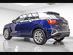 Used 2021 Audi SQ2 S Blue - Interior and Exterior details 4