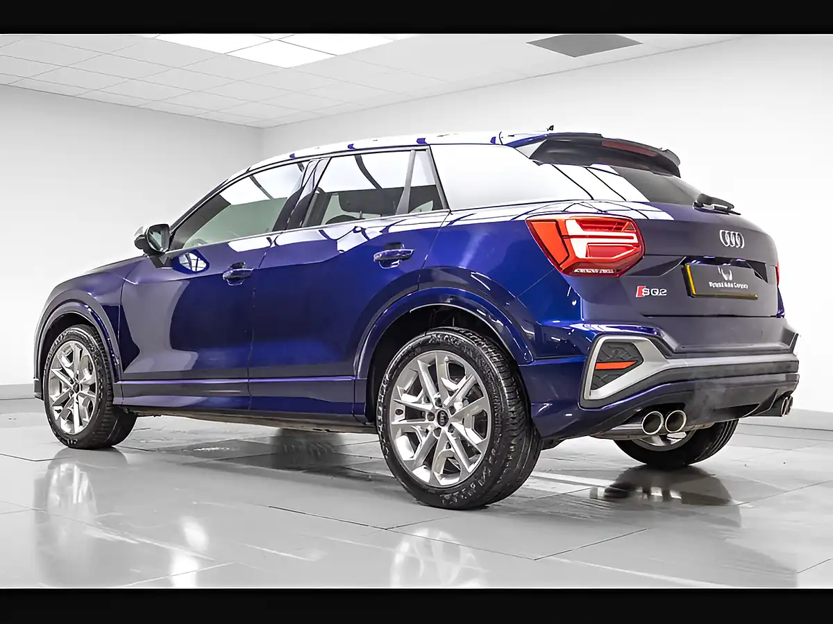 Used 2021 Audi SQ2 S Blue - Interior and Exterior details 4