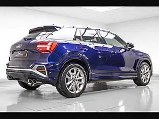 Used 2021 Audi SQ2 S Blue - Interior and Exterior details 7
