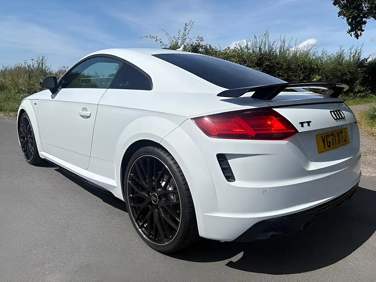 Used 2021 Audi Tt Black Edition White - Interior and Exterior details 17