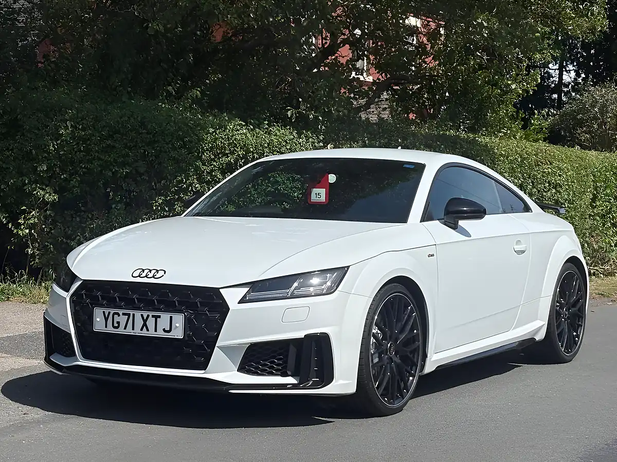 Used 2021 Audi Tt Black Edition White - Interior and Exterior details 3