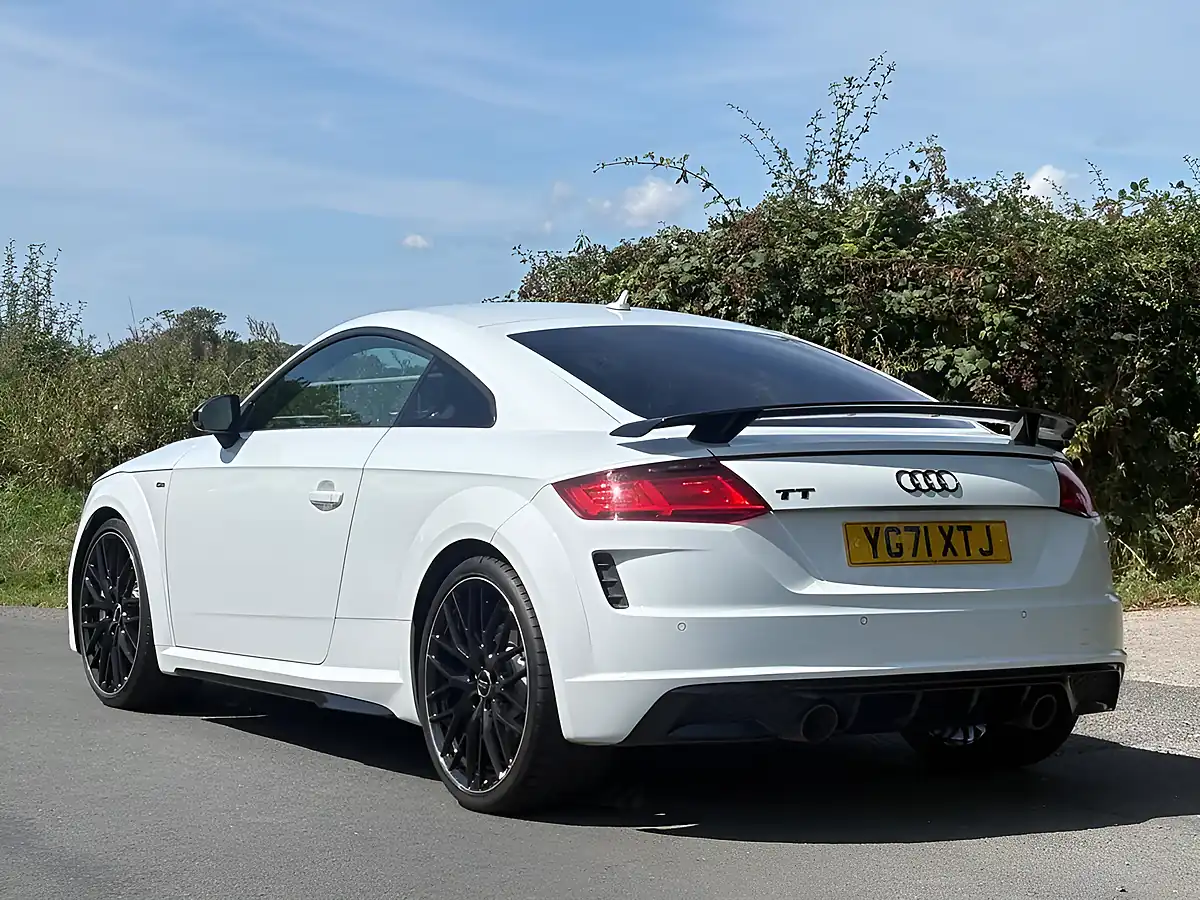 Used 2021 Audi Tt Black Edition White - Interior and Exterior details 6