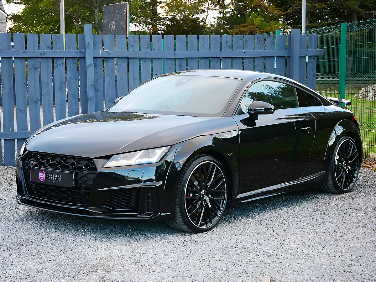 Used 2021 Audi Tts Black Edition Mythos Black - Interior and Exterior details 4