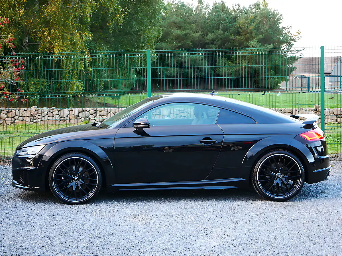 Used 2021 Audi Tts Black Edition Mythos Black - Interior and Exterior details 7