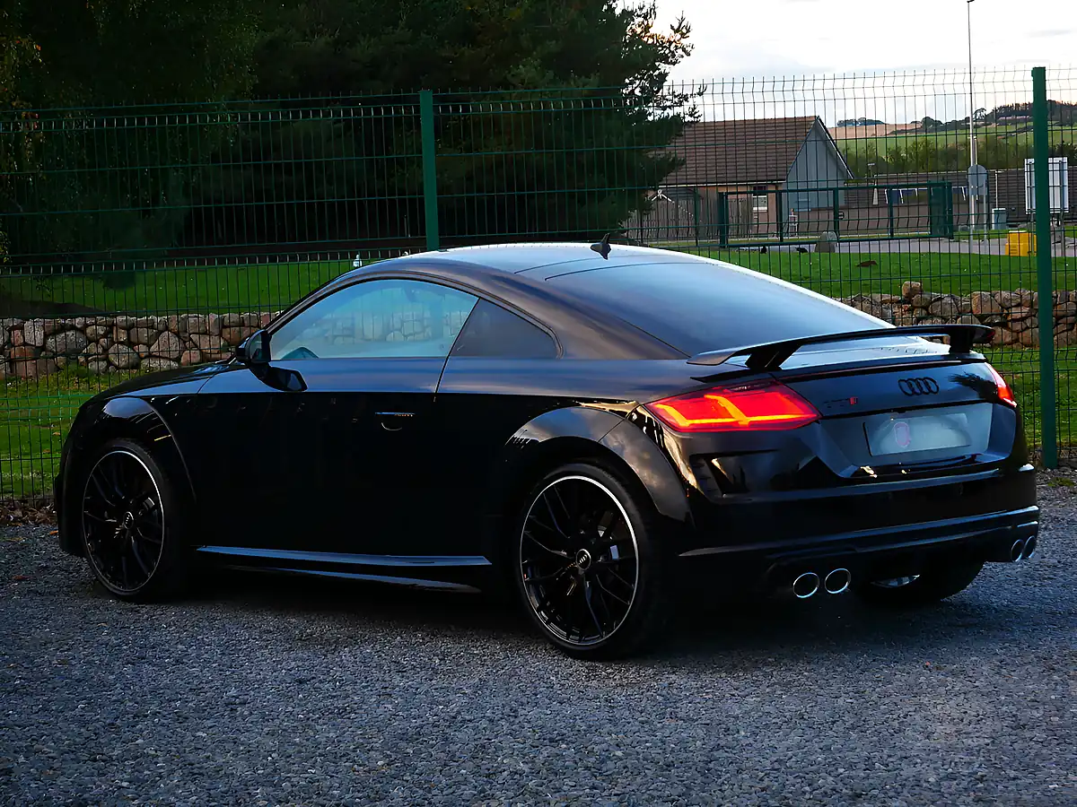 Used 2021 Audi Tts Black Edition Mythos Black - Interior and Exterior details 8