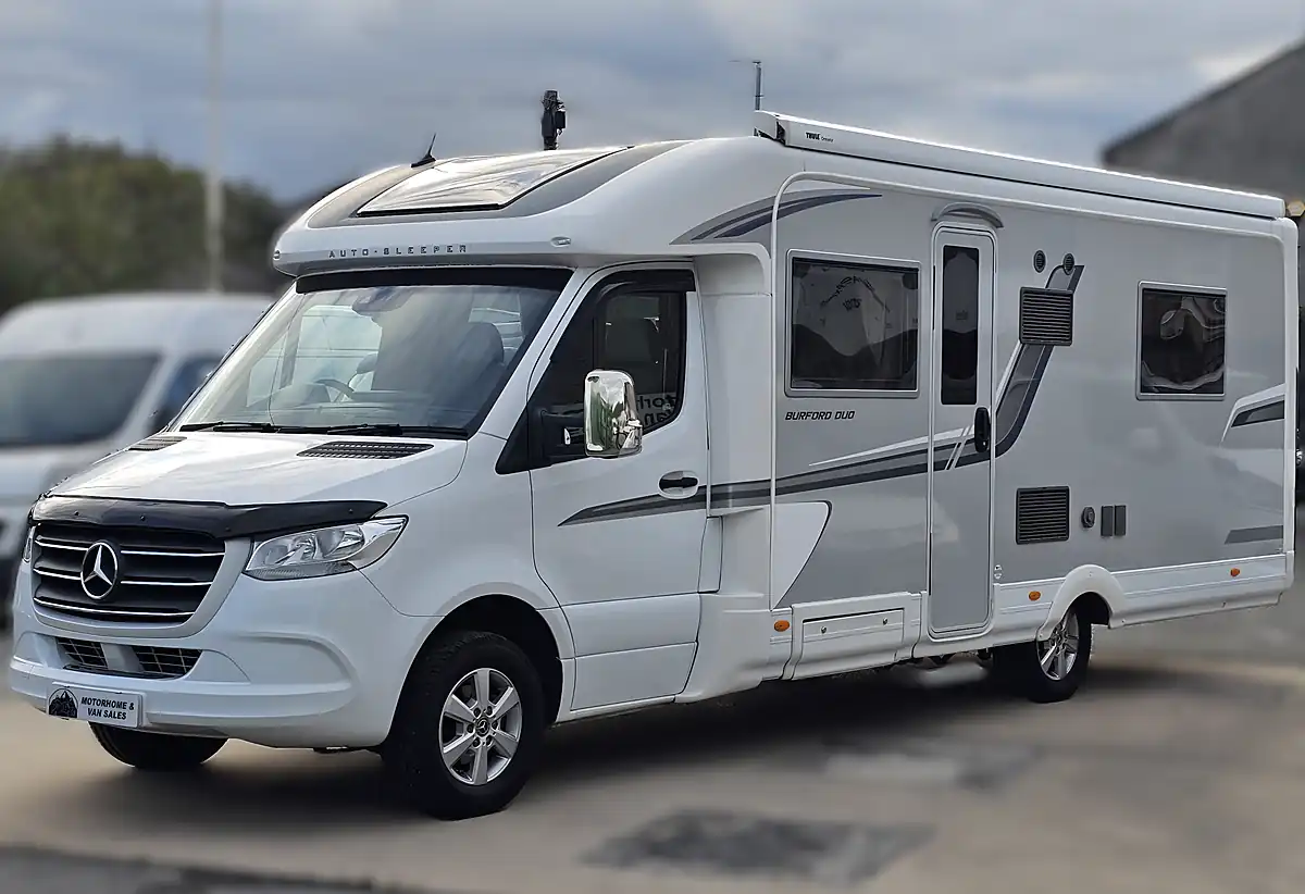 Used 2021 Autosleeper Burford Duo Luxury White - Interior and Exterior details 2