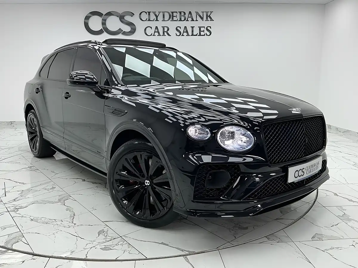 Used 2021 Bentley Bentayga Black - Front View