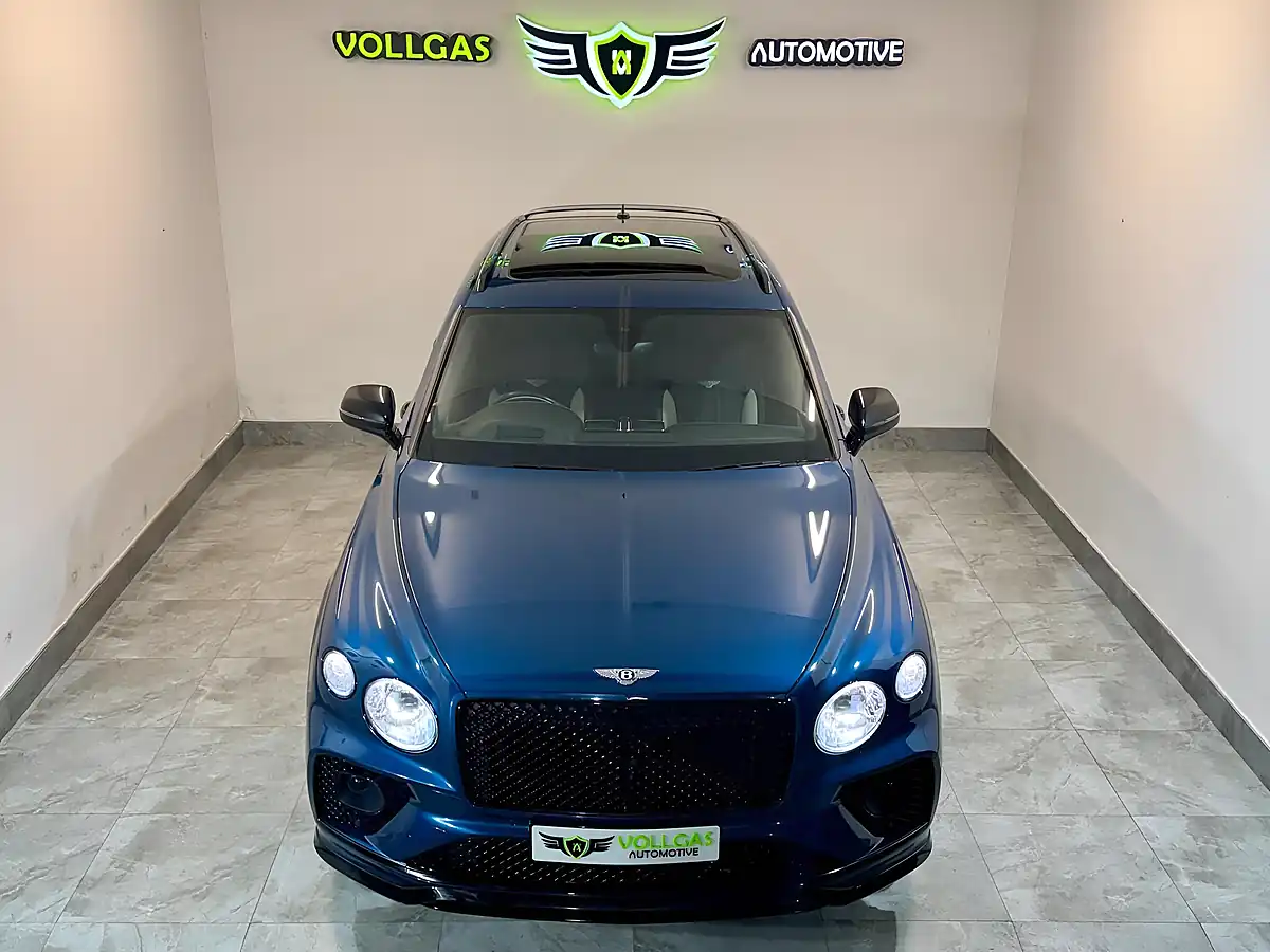 Used 2021 Bentley Bentayga S Blue - Interior and Exterior details 2