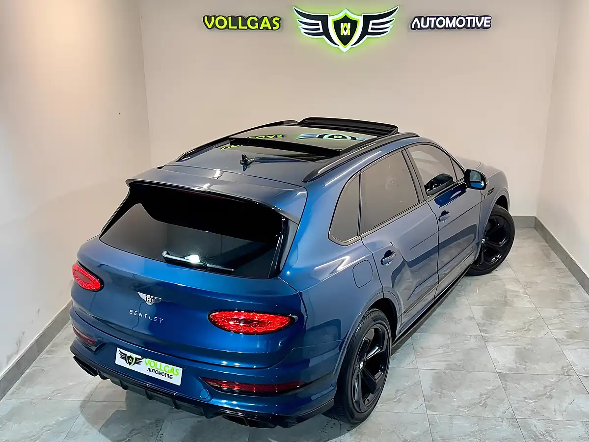 Used 2021 Bentley Bentayga S Blue - Interior and Exterior details 6